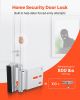 VEVOR Door Reinforcement Lock, 2 Pack Home Security Door Lock, with 3 Inch Stop Withstand 800 lbs of Force, with 8 Screws, for Inward-Opening