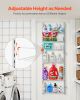 VEVOR Over the Door Pantry Organizer, 6-Tier Pantry Organization and Storage, Heavy-Duty Steel Hanging Spice Rack, Adjustable Wall Seasoning Shelves
