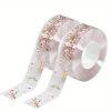 Decorative Waterproof Gap Sealant – Floral Design Self-Adhesive Tape for Sink Edges & Countertops (2 Rolls, Easy Installation)
