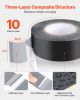 VEVOR Deck Joist Tape, 2 inch x 50 ft, 10 Pack, Weather-Resistant Waterproof Flashing Butyl Joist Tape for Decking, Self-Adhesive, for Wood Decks