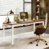 Extra long computer desk, rectangular office desk, executive desk, conference desk