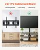 VEVOR 48" TV Stand with Mount for up to 75 in TVs, Entertainment Center with Power Outlet