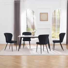 Dining chair, office chair. Itadds a sense of quality to the study room or office, It is suitable for bothsimple home decor and modern furniture. (Color: Black Walnut)